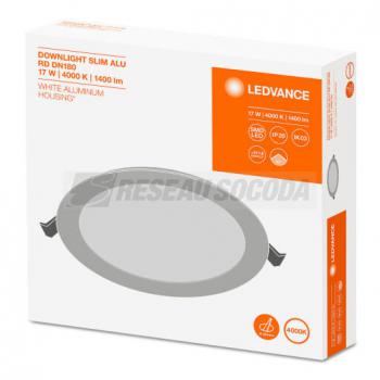  DL LED SLIM ALU 180 17W/4000K 
