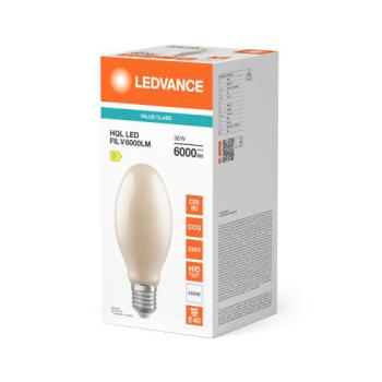  LED HQL LED Fil Verre 840 