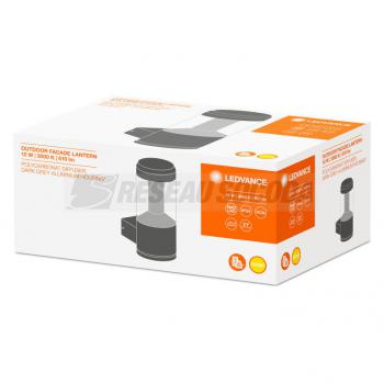  FACADE LANTERN 12W/3000K GR 