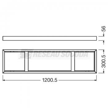  KIT MONTAGE SAILLIE 1200X300 