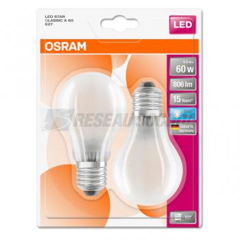  BLI1 LED Std verre dep 7W=60 E 