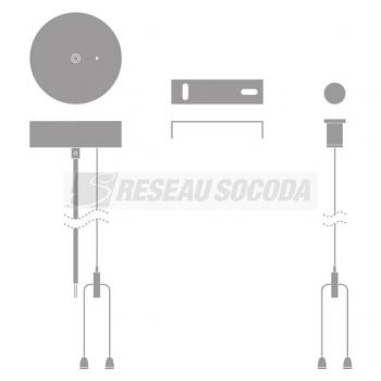  KIT SUSPENSION  DALI 3M 