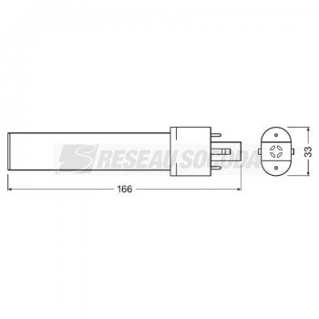  LED OSR DULUX S 9 G23 