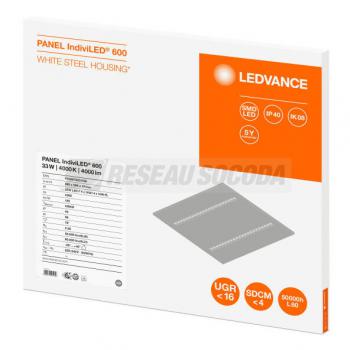  PANEL INDIVI 600 33W/4000K 