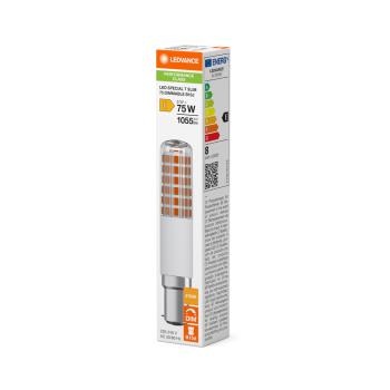  LED P T SLIM 75 8W 827 B15d 