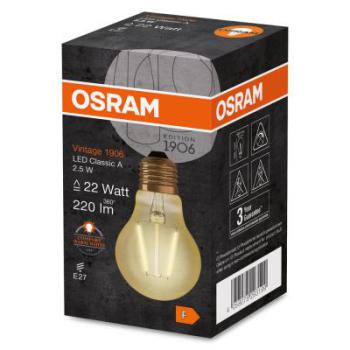  LED OSR 1906 CLA E27 220lm 