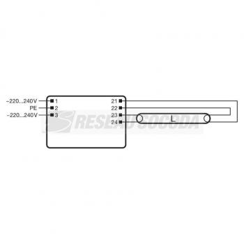  QT-FIT8 1X36/220-240 UNV1 