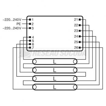  QT-FIT8 3X18,4X18/220-240 UNV1 