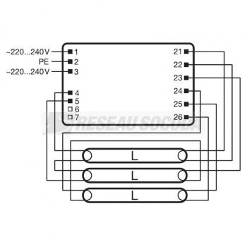  QT-FIT8 3X18,4X18/220-240 UNV1 