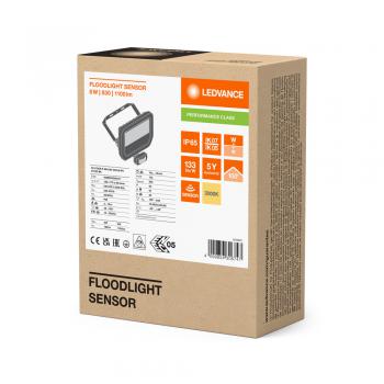  FL10PIR 8W/830 SY100 ML IP66BK 