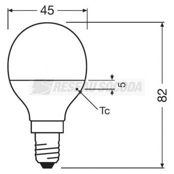  LED OSR CLP40 840 E14 