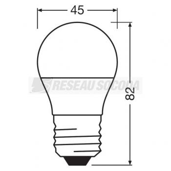  LED OSR CLP40 827 E27 