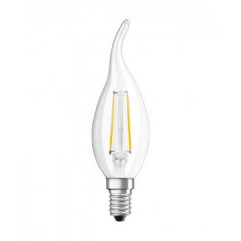  LED FIL OSR DIM CLBA40 827 E14 