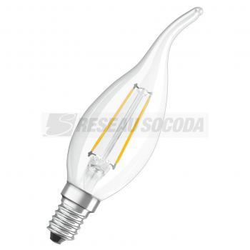  LED FIL OSR DIM CLBA40 827 E14 