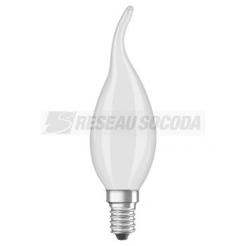  LED FIL OSR DIM CLBA40 827 E14 
