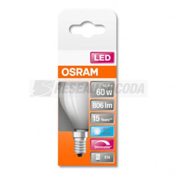  LED FIL OSR DIM CLP60 840 E14 