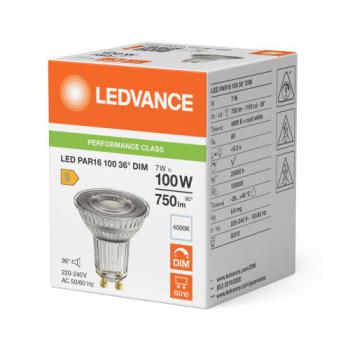  LED P PAR16 100 DIM 840 GU10 
