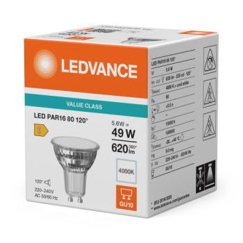  LED P PAR16 80 120 840 GU10 