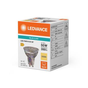  LED P PAR16 50 3.7W 830 GU10 