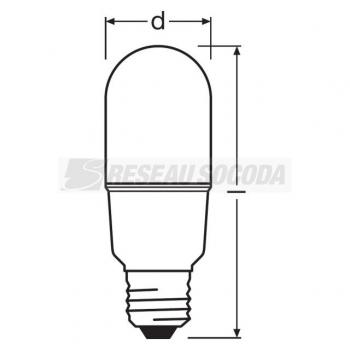  BLI1Stick LED depradiateur10W= 