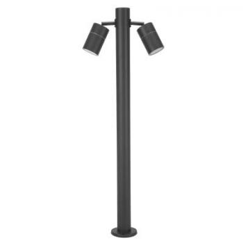  Balise IP44 PIXA GU10 8W Noir 