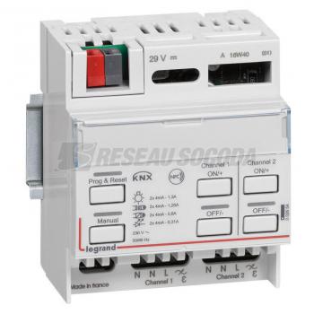  **KNX DIMMER UNIVERSEL 2X300W 