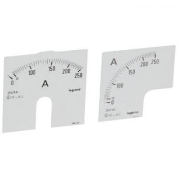  CADRAN AMPEREMETRE 0-250A 