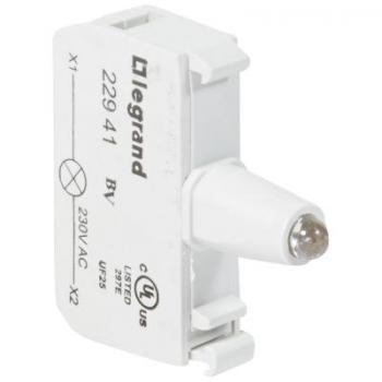  ACS BLOC LED  230V ROUGE VIS 