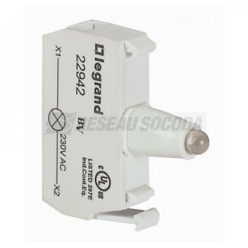  ACS BLOC LED  230V VERT VIS 
