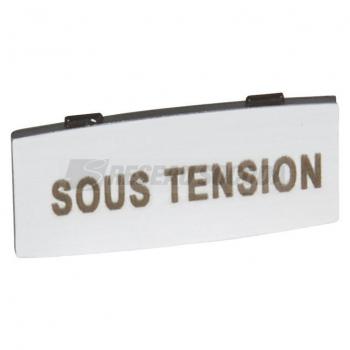  INSERT MARQUE SOUS TENSION 