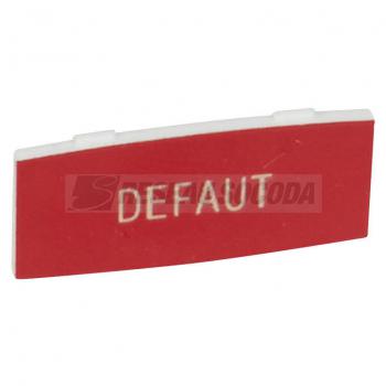 INSERT MARQUE DEFAUT (ROUGE) 