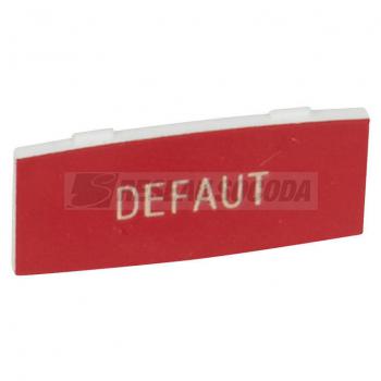  INSERT MARQUE DEFAUT (ROUGE) 
