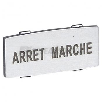  INSERT MARQUE ARRET MARCHE 
