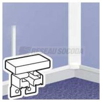  EMBOUT 40X20 BLANC 