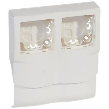  CADRE PLINTHE 2P BLANC 