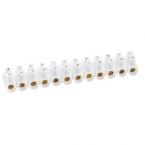  BARRETTE NYLBLOC 16MM2 BLANC 