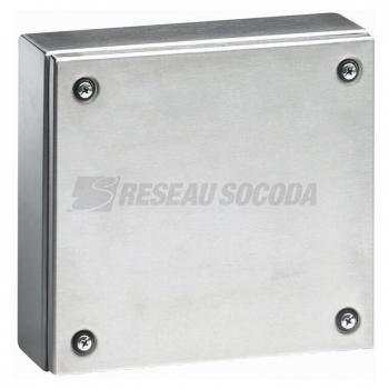  BOITIER INOX 200X200X80 