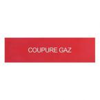 ETIQUETTE COUPURE GAZ 