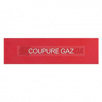  ETIQUETTE COUPURE GAZ 