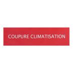  ETIQUETTE COUPURE CLIM 