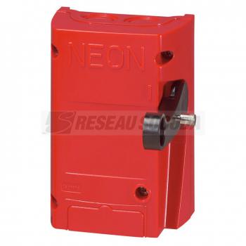  COUPURE ENSEIGNE ROUGE 2P 16A 