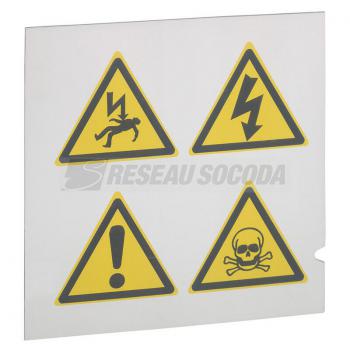  REPER SIGNALETIQ.TRIANGLE 50MM 