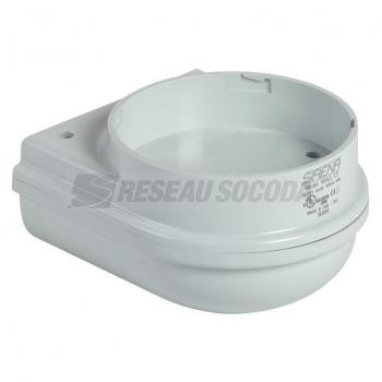  SOCLE EN APPLIQUE 120/240VAC 