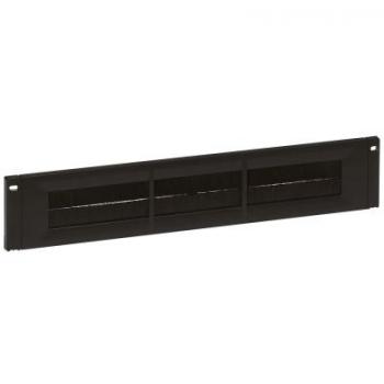  PANNEAU 19"PLAST 2U BALAI CLIP 