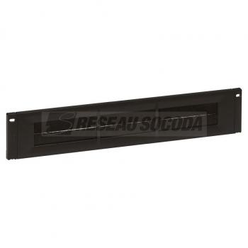  PANNEAU 19"PLAST 2U BALAI CLIP 