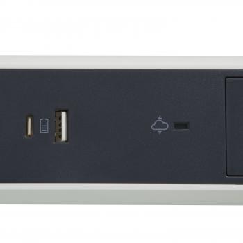  MULTIFB 5X2P+T PF USB 1.5M B/N 