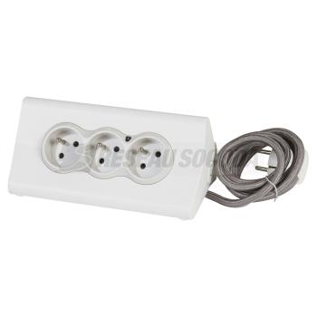  SUP TAB FB 3X2P+T 2USB 1,5M BG 