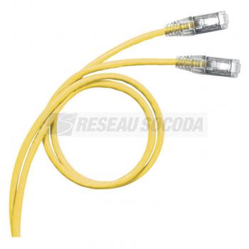  CORD.HD C6A S/FTP LSOH JAUN 3M 