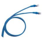  CORDON C6 F/UTP  PVC BLEU 1 M 
