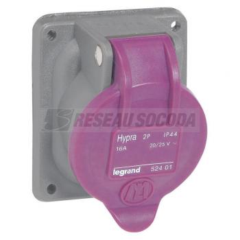  S.TAB 32A 2P 20/25V PLAST 44 